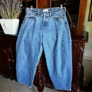 Abercrombie The Barrel Jean Mid Rise 29 Short Curve Love Jeans